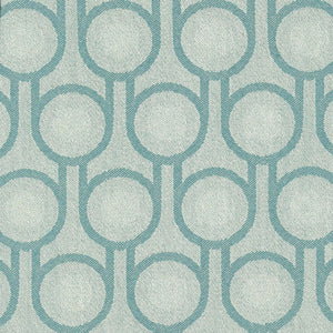 Woven Wool Fabric | Benedict Blue Small Repeat Pattern