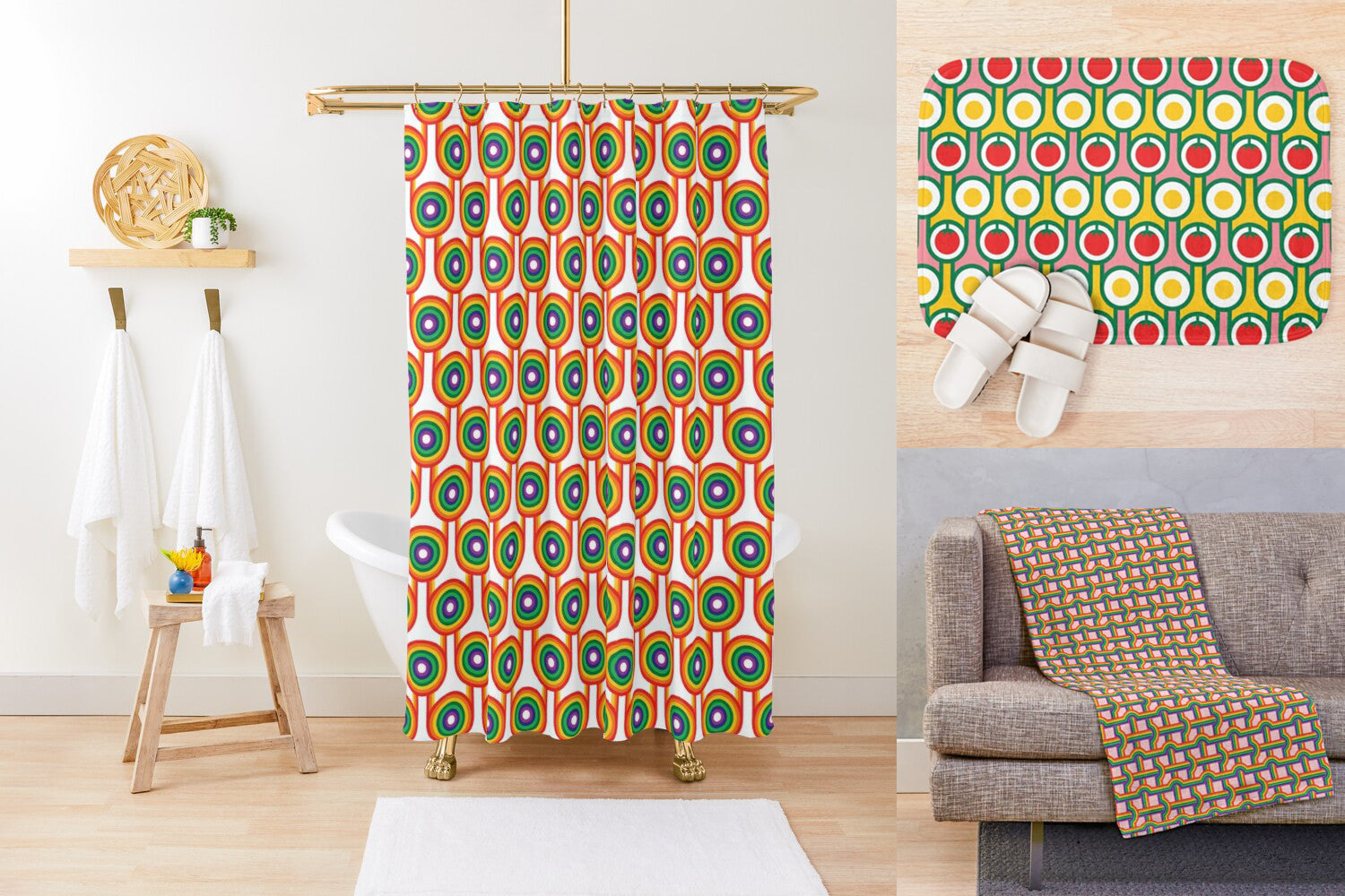 Hokolo Redbubble print on demand homeware