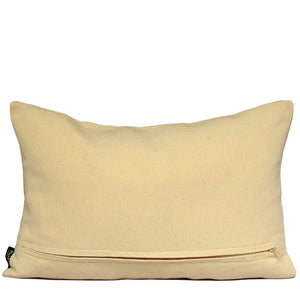 Woven Wool Cushion | Benedict Dawn Large Repeat Pattern 45x30cm