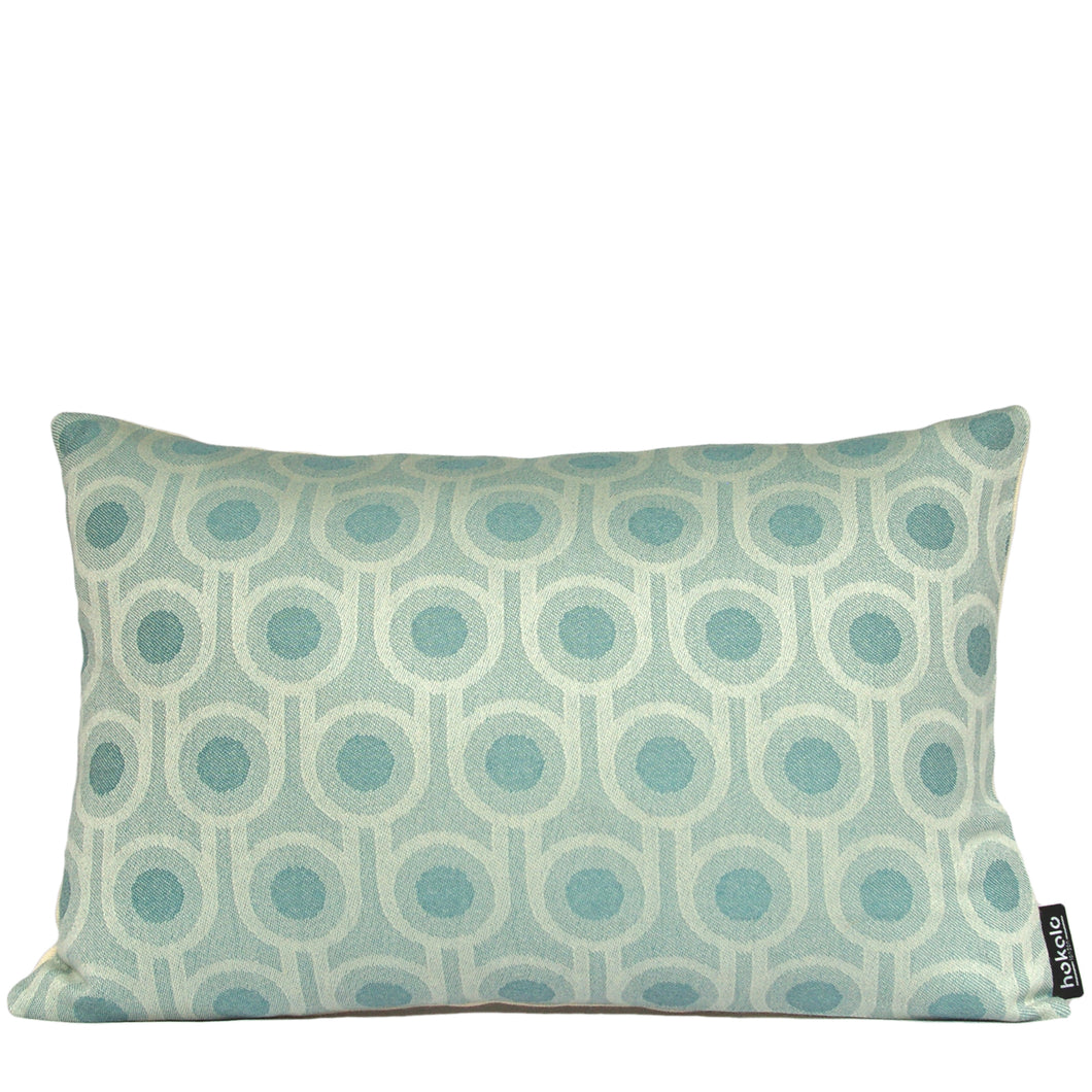 Benedict Blue Small Repeat rectangular cushion 45x30cm