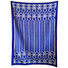 Lambswool Blanket in Blueberries Pattern