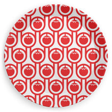 Plate in Red Tomatoes Print